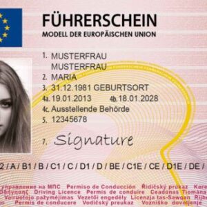 Austrian Driving license