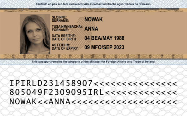 Irish ID back